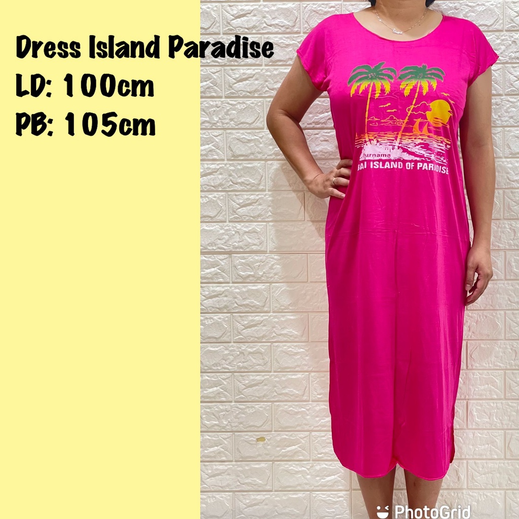 DRESS BALI ISLAND PARADIS ALL SZ