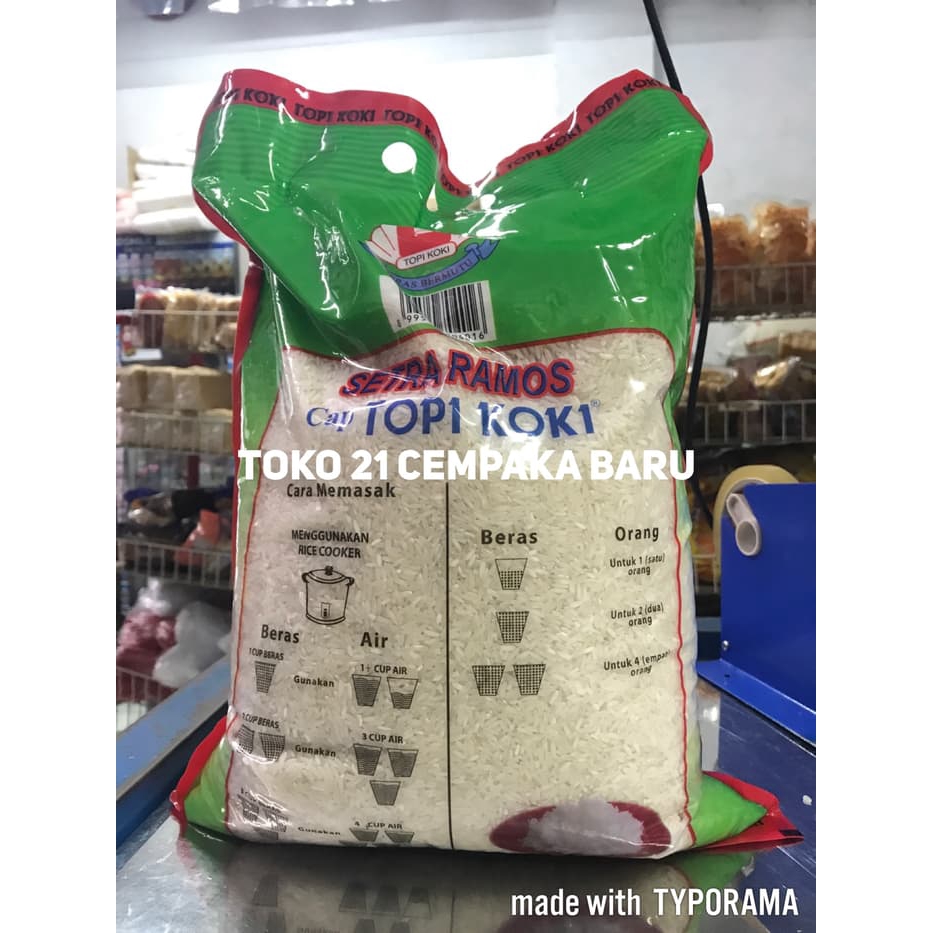 

Terlaris! Beras Cap Topi Koki Setra R 5KG FULL Slyp Putih 5 KG Murah Promo
