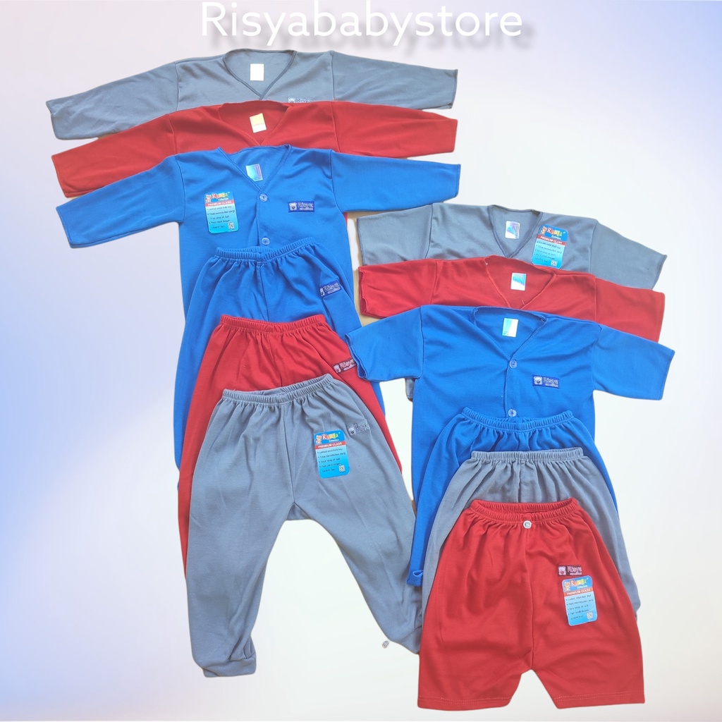 Paket baju bayi 3-6 bulan murah / Pakaian bayi cowok SNI