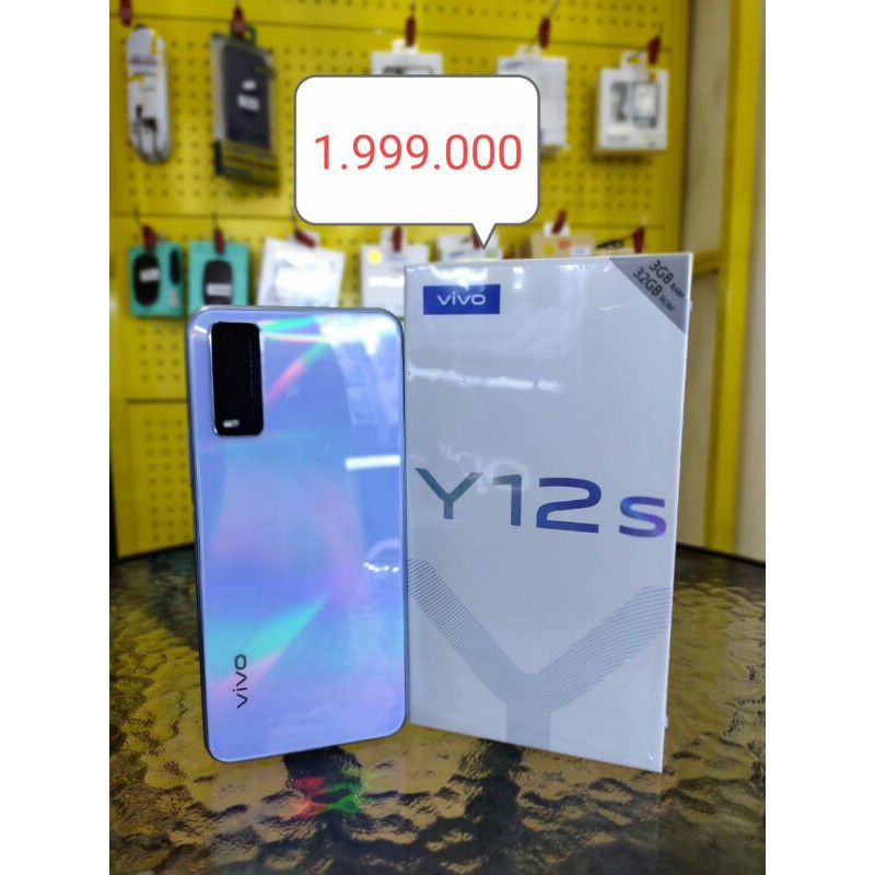 VIVO Y12S Ram 3GB Rom 32GB , Garansi Resmi VIVO 1 tahun , terlaris di Harga ini.