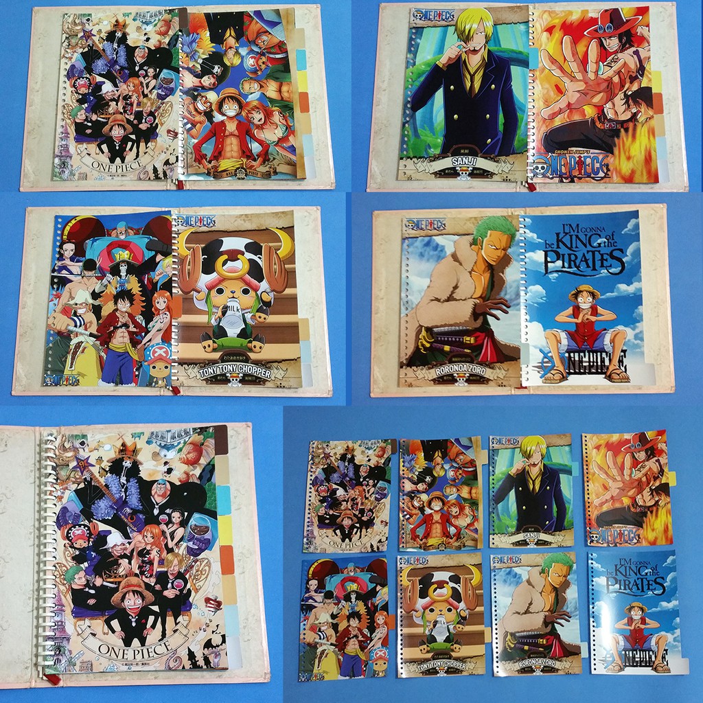 

Pembatas one piece binder organizer 1 set isi 8 lembar all size murah