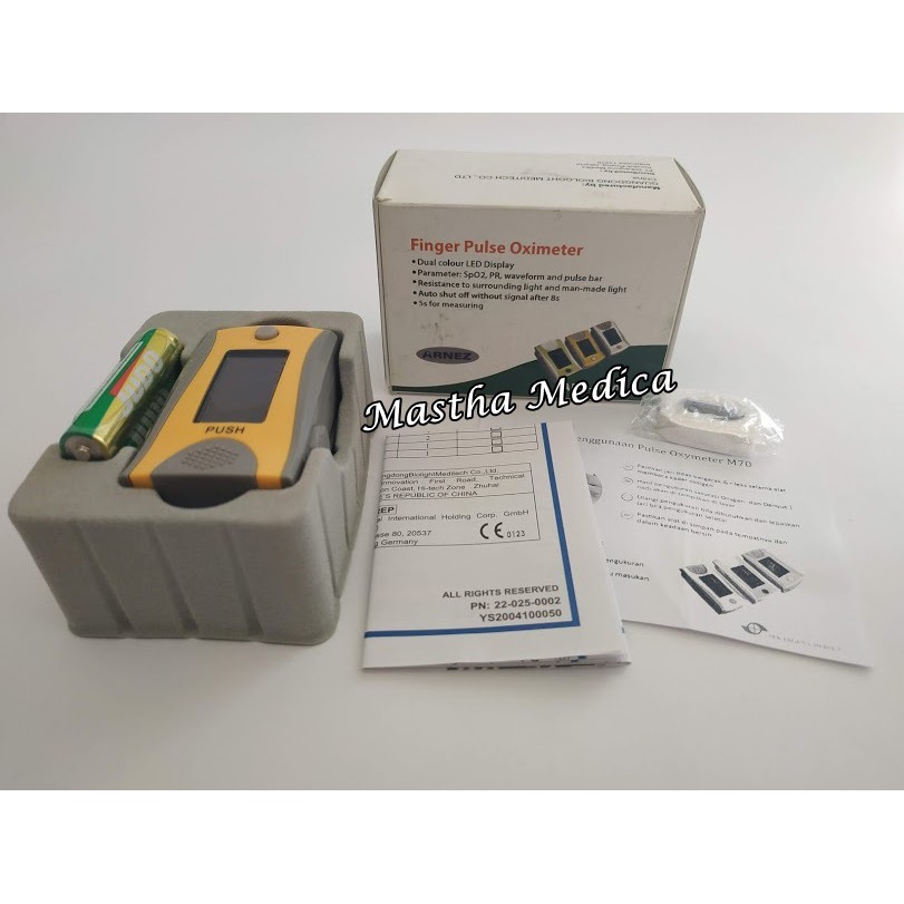 Jual Pulse Oximeter ARNM70 Fingertip Arnez Shopee Indonesia