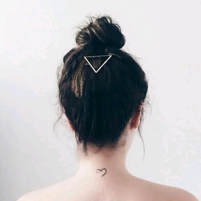 Jepit Rambut Fashion Motif Geometri Bahan Alloy untuk Wanita Hargakawan(b74k)