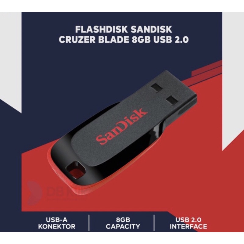 Flashdisk Sandisk Cruzer Blade 8GB