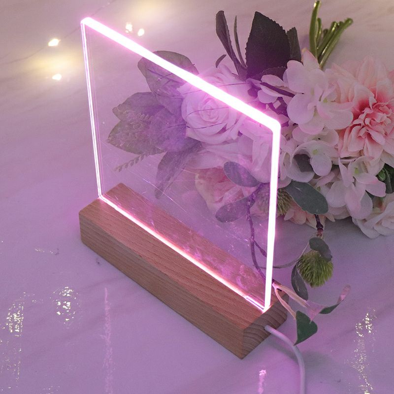 DIY acrylic lamp / paket DIY acrylic led / lampu hias acrylic gift DIY kado hadiah / stand led