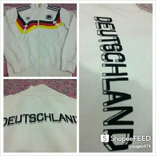 Jaket Adidas original Jerman Piala dunia Italia 1990