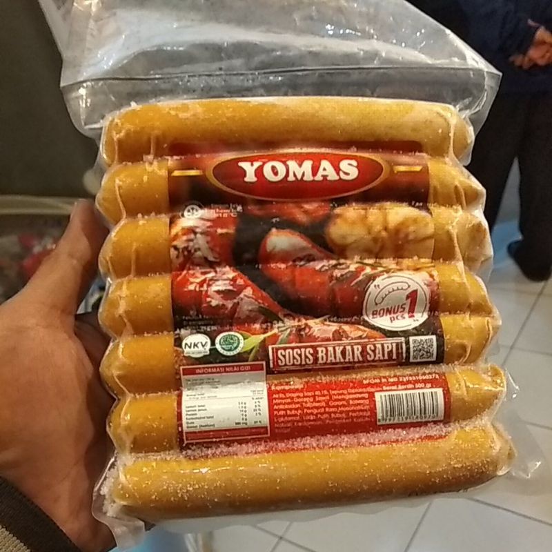 

YOMAS Sosis Bakar / Sosis Sapi Jumbo / 500gr