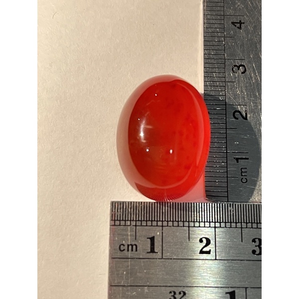 Batu Natural Calcedony Red Batu Cincin Batu Red Baron Asli