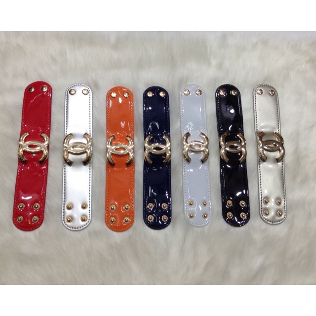 Gelang chanel kulit import