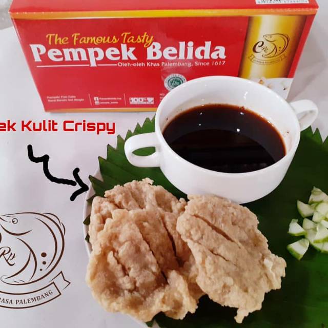 Pempek CRP Empek Mpek Asli Palembang Kulit isi 8 Pcs - Pax C