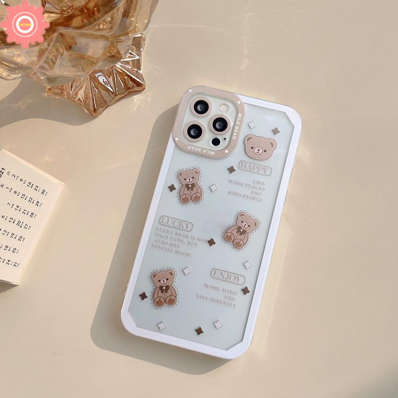 Casing Tpu Xiaomi POCO X3 Pro NFC POCO M3 M4 Pro Redmi 10 10C 9A 9 9T 9C NFC Redmi Note 11 11S 10 10S 8 9S 10 Pro Max Plus Motif Beruang