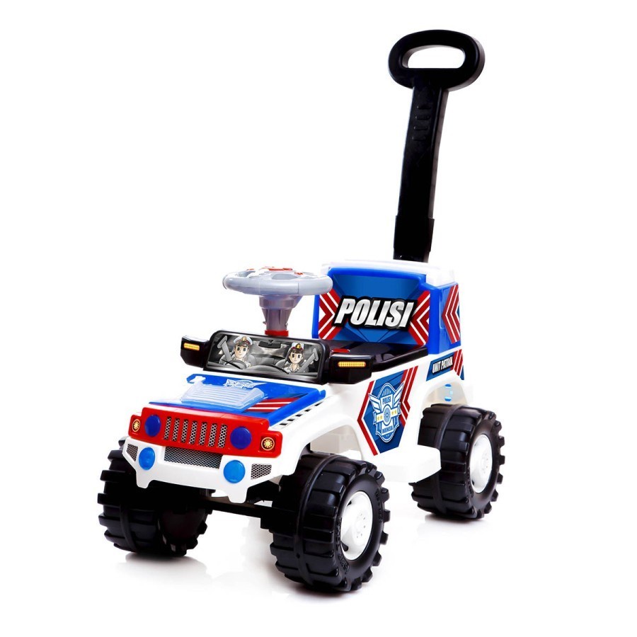Mainan Anak Mobil Mobilan Duduk Dorong Polisi SJR 600 - SHP Toys