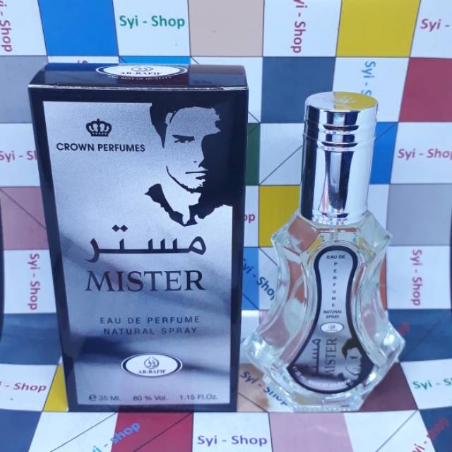 Parfum Spray MISTER By AR RAFIF 35 ml