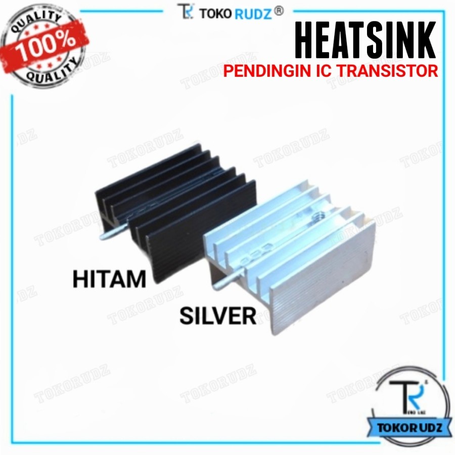 Heatsink TO 220 Pendingin IC Transistor 20x15x10mm Aluminium Heat Sink