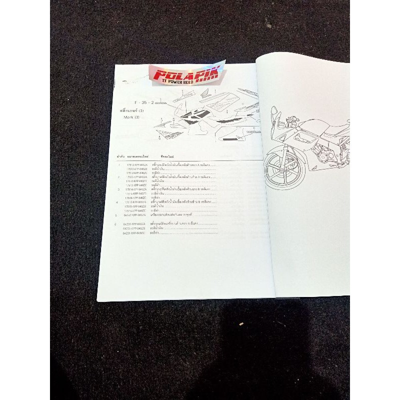 PART KATALOG HONDA CBR OLD 150 PARTS CATALOG HONDA CBR 150 THAILAND CATALOGUE CBR 150 THAILAND