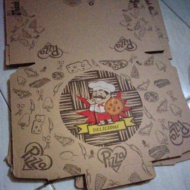 

Dus Pizza 20x20 Box Pizza Coklat Kraft