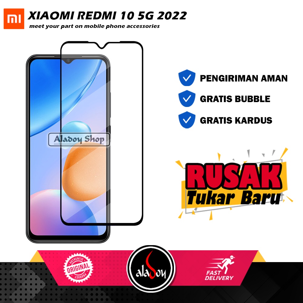 Tempered Glass Xiaomi Redmi 10 5G 2022 Anti Gores Layar Screen Protector