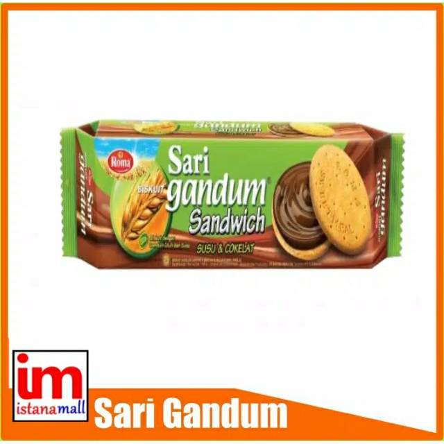 

Roma sari gandum 115gr
