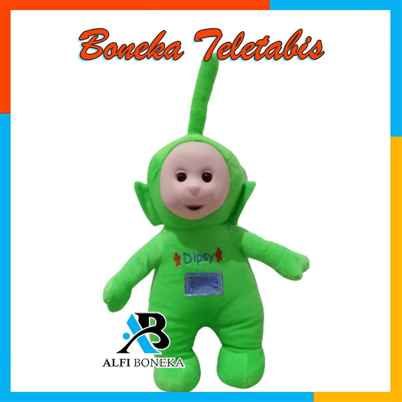 Boneka Teletubbies Gipsi Ukuran L - Boneka Lucu Gemesin - Boneka Teletubbies Besar 45cm