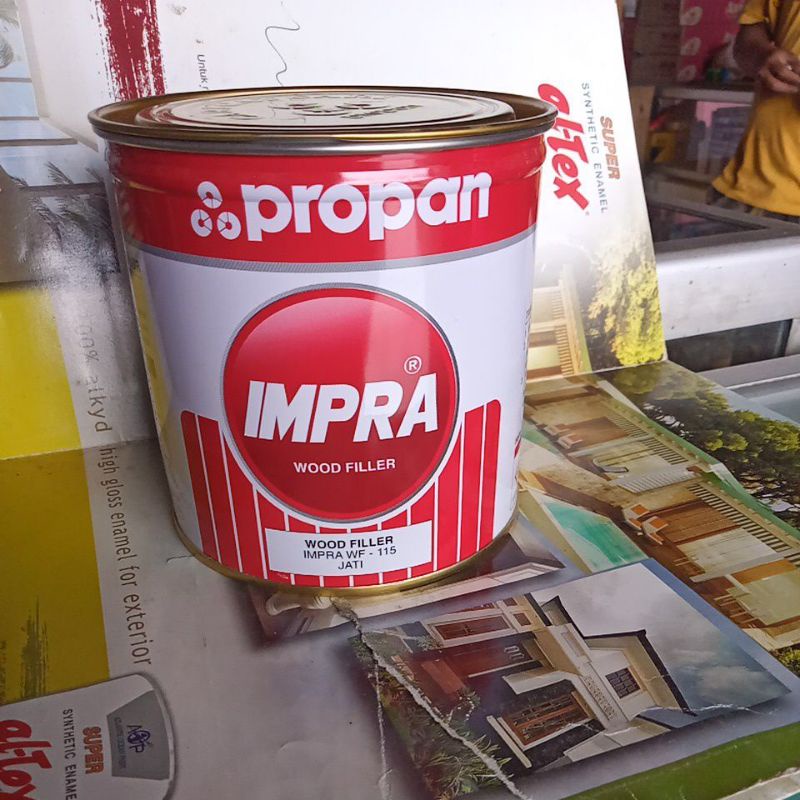 impra Wood filler 1 kg jati