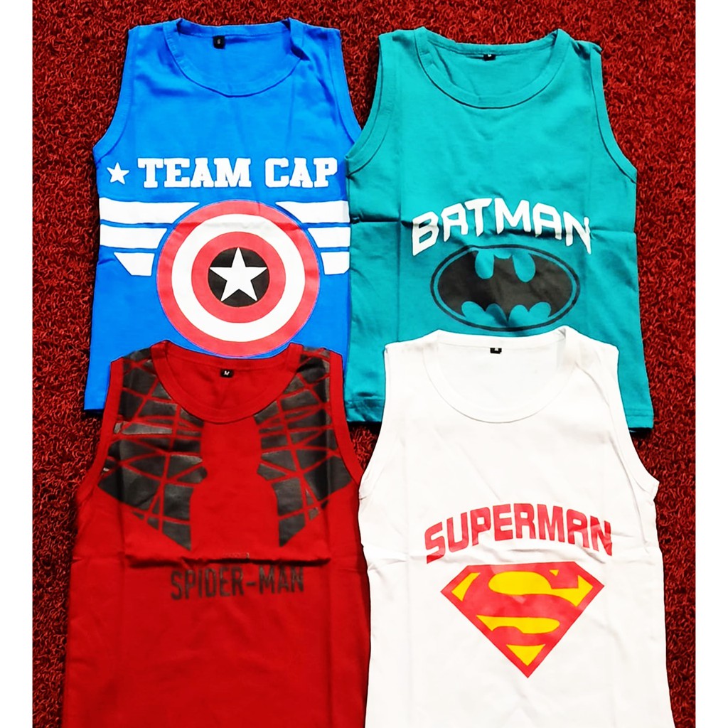 Paket Kaos Anak Kutung Random 3pcs Only 59rb