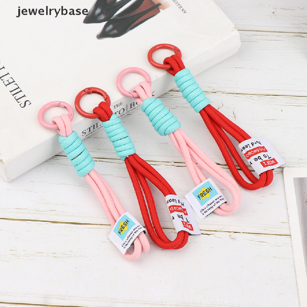 (jewelrybase) Tali Lanyard Gantung Leher Warna Fluorescent Untuk Aksesoris Handphone