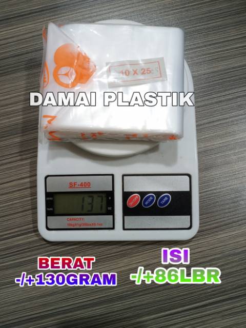 Plastik PE Kantong ES Batu Kuah Bakso Gula Minyak 10x20 10x25 12x25 17x35 20x35 20x40 15x30 15x35 12x30 14x35