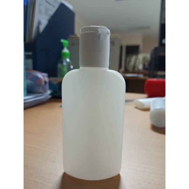 Botol 100ml HDPE Cap Fliptop