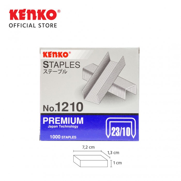 

Kenko Staples No.1210 Premiium ( 4 Box )