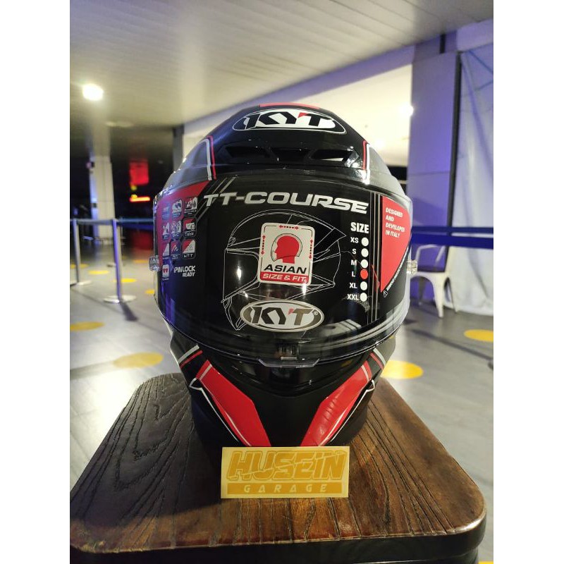 KYT TT COURSE motif TOURIST RED