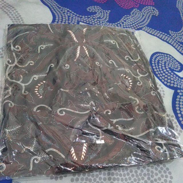 Batik Khan - Couple Ayah Anak Kidz Batik Anak Kemeja Pria Motif Gading Mas