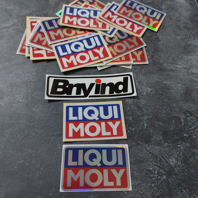 STICKER LIQUI MOLY PRINCUT