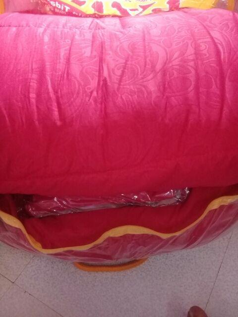 Bed Cover Platinum Jacguard Emboss T.30 Cm Coffe Size.king 180×200 Dan 160×200