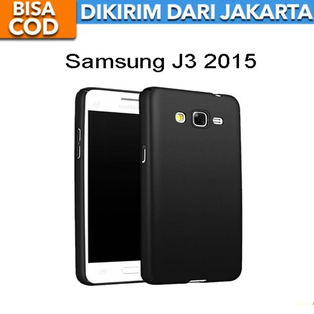 SoftCase Black Matte for Samsung Galaxy J3 2015