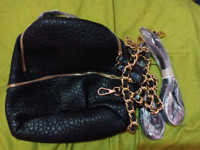 TAS WANITA IMPORT ZARA BACKPACK CONVERTIBLE ORIGINAL