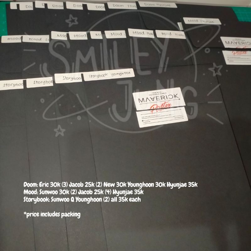 POSTER/ID CARD THE BOYZ MAVERICK