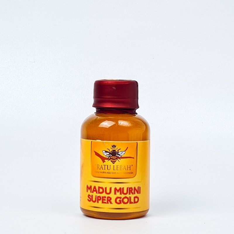 

Madu Murni Super Gold 150 ML Ratu Lebah - 4 in 1 Propolis Royal Jelly dan Bee Pollen