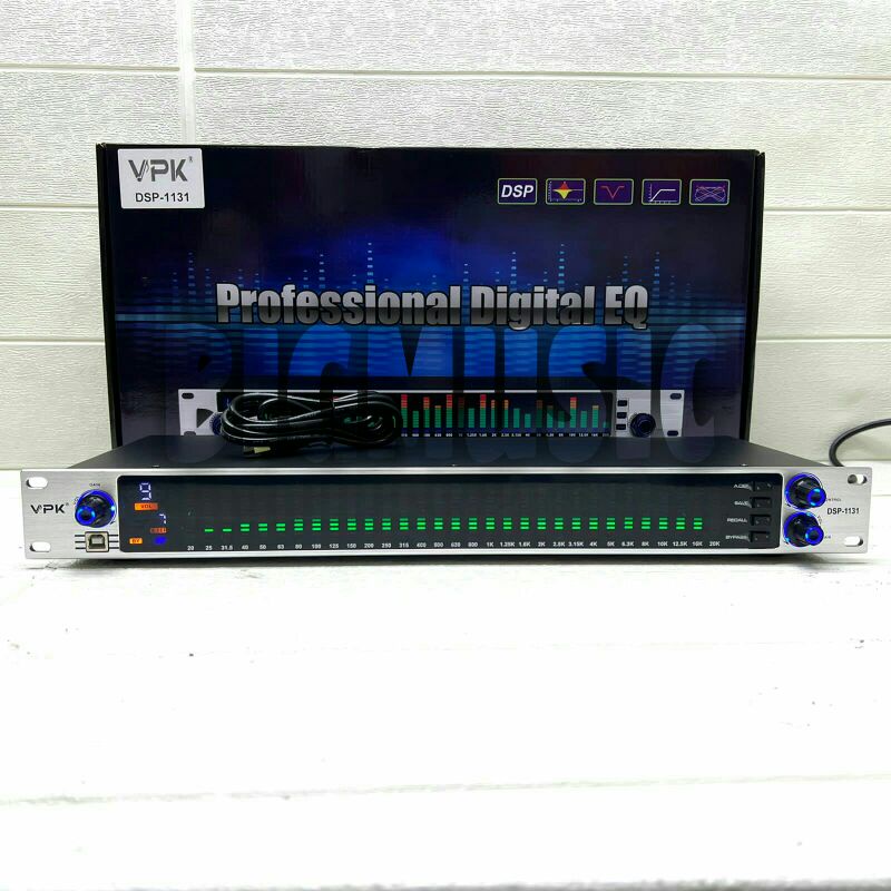 Equaliser Digital vpk dsp 1131 Original Equalizer VPK DSP 1131