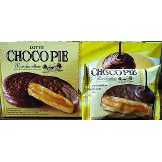 

Lotte Choco Pie Cheese 1 PCS / Cheese Marshmallow 1PCS x28gr / Lotte Cheese Pie