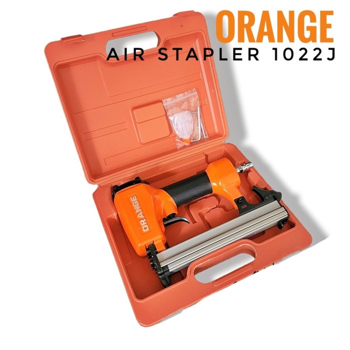 

Air Stapler 1022J - Alat Paku Tembak Stapler Angin U ORANGE