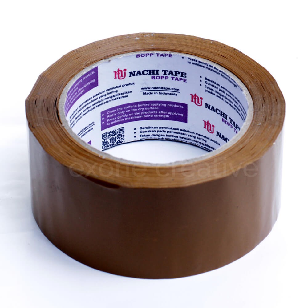 

Lakban Coklat 2 Inch 48 mm Nachi