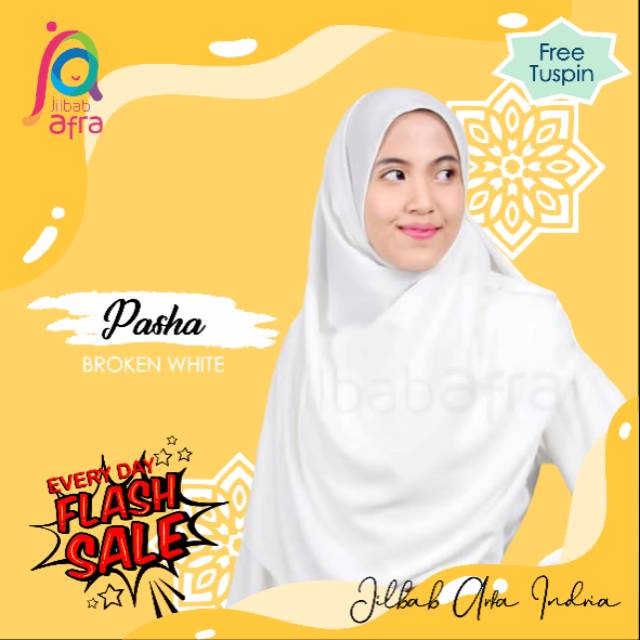 Pashmina Instan Jilbab Afra Ukuran M Shopee Indonesia