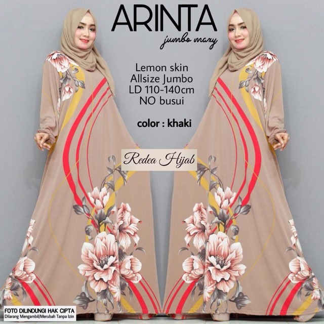 Arnita jumbo maxy by redea hijab
