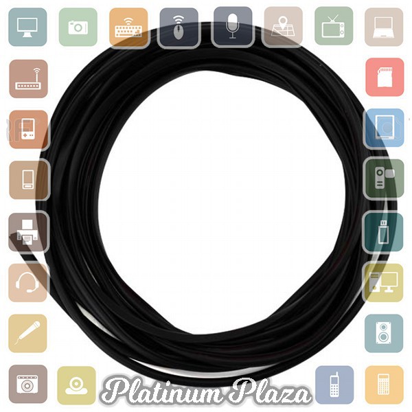 KAHNOS Rubber Strip Dekorasi Pintu Mobil Anti Collision 5M - QW556`FMO1ZD- Black