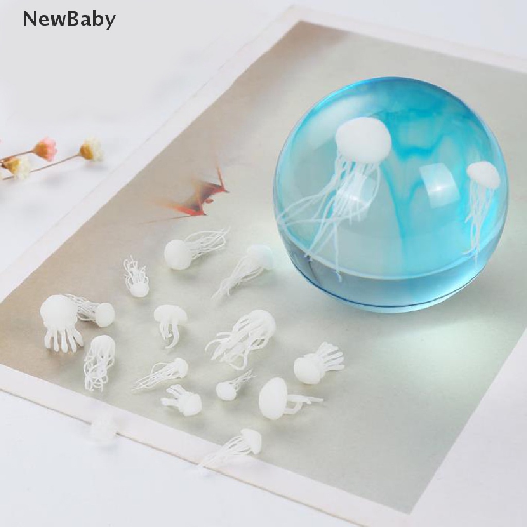 Newbaby 1 Pc Cetakan Uburubur Mini Bahan Resin Epoksi Untuk Membuat Modeling DIY