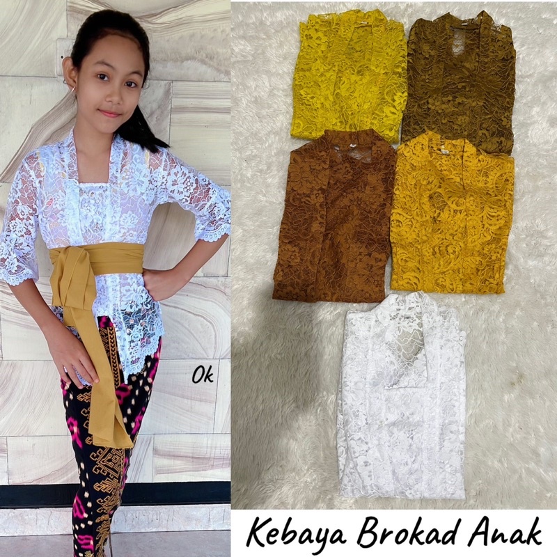 kebaya jadi brokad Anak