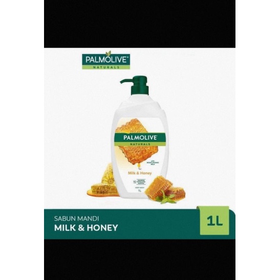 Jual Palmolive Sabun Mandi Naturals Milk & Honey 1L | Shopee Indonesia