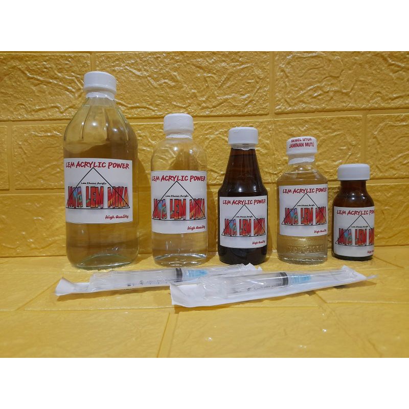 

Baru Lem Acrylic 250Ml / Lem Akrilik