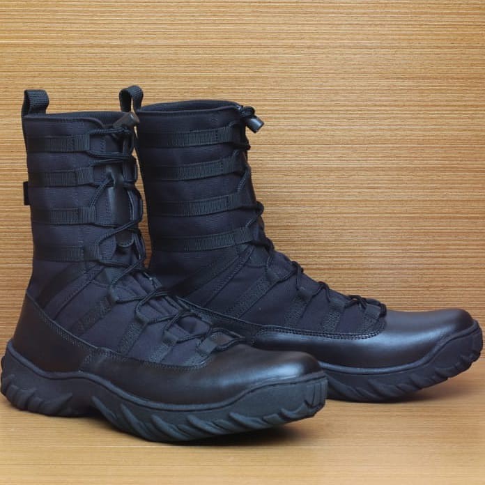 

SEPATU PDL NINJA BLACK SHADOW COMANDO MILITER BOOTS KULIT ASLI