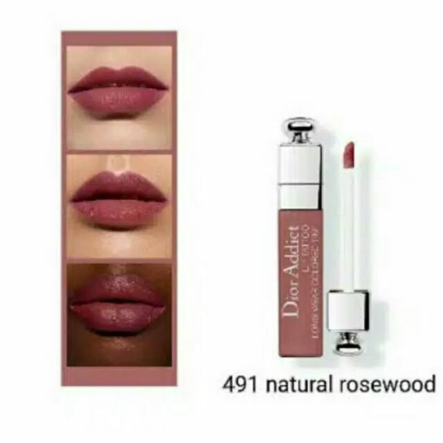 Dior lip tattoo 491 natural rosewood